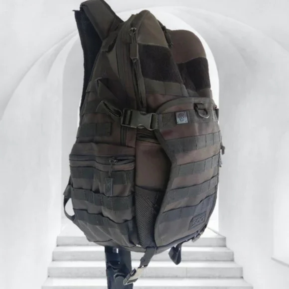 Black Opard Daypack Tactical Backpack men's outdoors urban bug out bag - Picture 5 of 14